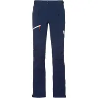 Mammut - Pantaloni softshell resistenti - Courmayeur SO Pants Women Marine per Donne in Softshell - Taglia L - Blu navy