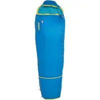 Gruezi-bag Kid's Colorful Grow Sacco a pelo bambini Bambini (140-180 x 65 x 45 cm, blu)