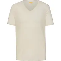 Icebreaker Anatomica S/S V Intimo lana merinos Uomo (XL, bianco)