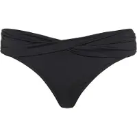 Seafolly Women's Collective Twist Band Hipster Parte inferiore bikini Donna (38, nero)