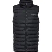 Columbia - Gilet imbottito isolante senza maniche - Powder Lite II Vest Black per Uomo in Pelle - Taglia XL - Nero