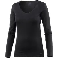 Icebreaker - Strato base in lana merino - W Merino 150 Siren LS Sweetheart Black per Donne - Taglia S - Nero