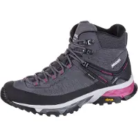 Meindl - Scarpe escursionismo in giornata in GORE-TEX - Top Trail Lady Mid GTX Grey/Magenta per Donne in Pelle - Taglia 40 - Grigio