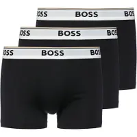 BOSS per uomo. 50475274 Pack 3 B xers Baule nero (M), Homewear, Cotone