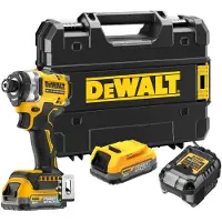 DeWalt 18V avvitatore ad impulsi Dcf860E2T 208Nm 2X1.7Ah Powerstack Tstak