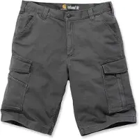 Carhartt Rigby Rugged Cargo Short Pantaloncini Uomo (28, grigio)