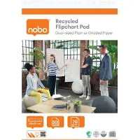 Nobo Carta Lavagna A Quadretti Confezionata In Pellicola Termoretraibile 58x81 Cm 50 Unità
