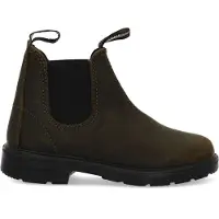 Blundstone Kid's #2496 Waxed Suede Stivali per il tempo libero Bambini (31,5, nero)