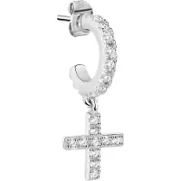 La Petite Story Orecchini Hoop Cross
