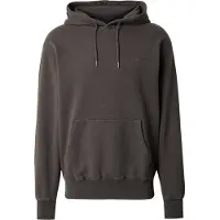 Element - Felpa ampia con cappuccio - Lowcase Pigment Hooded Sweatshirt Off Black per Uomo in Cotone - Taglia L - Nero