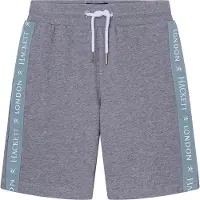 Hackett London per ragazzo. HK580876 Pantaloncini con nastro grigio (2Años= 92cm), Casual, Cotone, moda per bambini