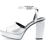 Bianco Biacarly Tacchi Con Plateau