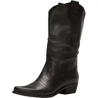 Felmini Stivale da cowboy nero