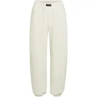 Karl Lagerfeld Ivory Essential Logo Cuffed Joggers Taglia: XL | Pantaloni da tuta Outlet | Donna