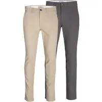Jack & Jones Confezione Da 2 Pantaloni Chino Slim Fit