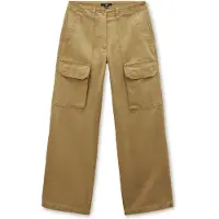 Vans Women's Arroyo Wide Leg Cargo Pant Pantaloni tempo libero Donna (24, beige/marrone)