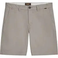 Superdry per uomo. M7110422A Shorts chino elasticizzati grigi (32), Casual, Grigio, Cotone