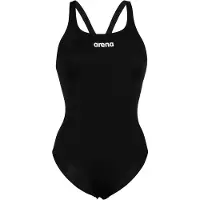 Arena Women's Team Swimsuit Swim Pro Solid Costume intero Donna (44, nero)