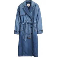 Levi's Spade Lightweight Trench Coat Dark Indigo Taglia: XS | Giacche di jeans Outlet | Donna | Blu