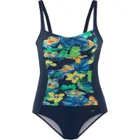 LASCANA Costume intero blu / giallo / verde / arancione