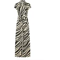 HotSquash Tuta jumpsuit marrone / nero