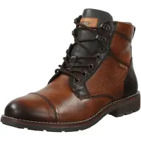 Pikolinos per uomo. M2M-8156C1 Stivaletti in pelle marrone York (40), Basso, Cerniera, Casual, Imitazione cuoio