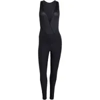 Adidas Women's Winter Essentials Padded Cycling Long Bib Pantaloni da ciclismo Donna (S, nero)
