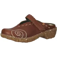 El naturalista Clogs marrone / bianco