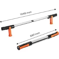 Neo Tools Lampada da officina ricaricabile 2x350 lm pieghevole SMD