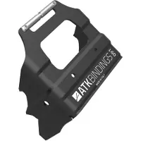 ATK - Coltelli per attacchi sci scialpinismo - Couteaux - Taglia 75 mm - Nero