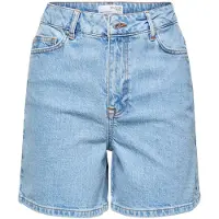 Selected Shorts In Denim Donne Blu 36