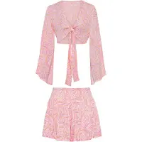 LASCANA Tailleur rosa antico