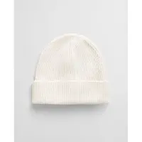 Gant per donna. 4910037 Berretto di lana a coste beige (OSFA), Casual