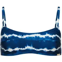 Superdry per donna. W3010368A Top bikini blu tie-dye (XXS), Casual, Beachwear, Poliestere