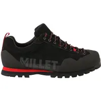 Millet - Scarpe da avvicinamento rigide - Friction U Black per Uomo in Pelle - Taglia 4,5 UK - Nero