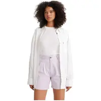Levi's Pleated Trouser Short Lavender Blue Taglia: W25 | Pantaloncini Outlet | Donna | Blu