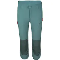TROLLKIDS Kid's Hammerfest 3/4 Pants Pantaloncini Bambini (122, turchese)