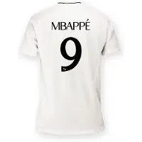 Real Madrid Maglietta A Maniche Corte Casa 24/25 Mbappe