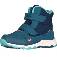 TROLLKIDS Kid's Hafjell Winter Boots Scarpe invernali Bambini (37, blu)