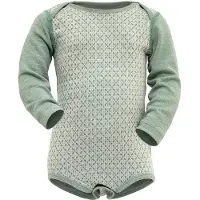 Devold Baby's Litleegga Merino Body Intimo lana merinos Bambini (92, grigio)