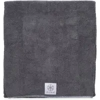 Gaiam Yoga Mat Towel Telo in microfibra (61 x 173 cm, grigio)