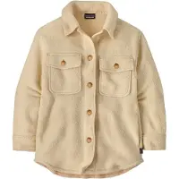 Patagonia - Sovracamicia in pile da donna - W's Retro Pile Shacket Natural per Donne - Taglia L - Beige