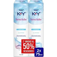 Durex Sensilube KY Vaginal Lubricant 2x75ml