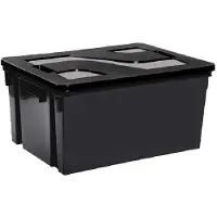 Sporti France Scatola Portaoggetti Con Coperchio 50l