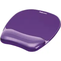 Fellowes Tppetino Per Mouse Con Poggiapolsi Crystal Gel