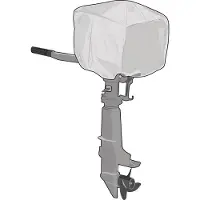 Talamex Copertura Per Motore Fuoribordo