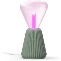 Philips Hue Set: Lampadina Lightguide Triangolo E27 + Base Per Lampada Da Tavolo Stampata In 3d - Colore Salvia