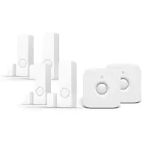 Philips Hue Pacchetto: 4x Conteact Sensor Secure + 2x Sensore Di Movimento