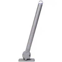 Lalizas MICRO LED Luce da palo, Plug in 60 cm, luce bianca, grigio