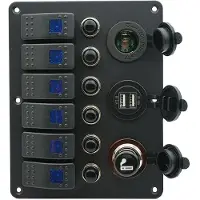 Oem Marine Pannello Con 6 Interruttori